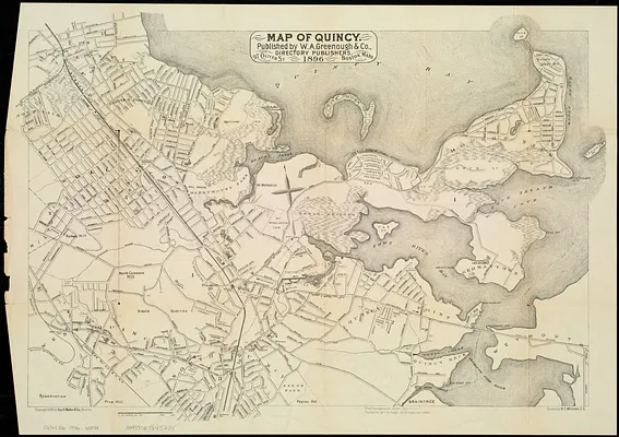 Map of Quincy