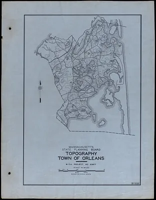Topography Town of Orleans