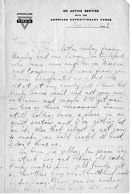 Letter from Harry S. Truman to Bess Wallace
