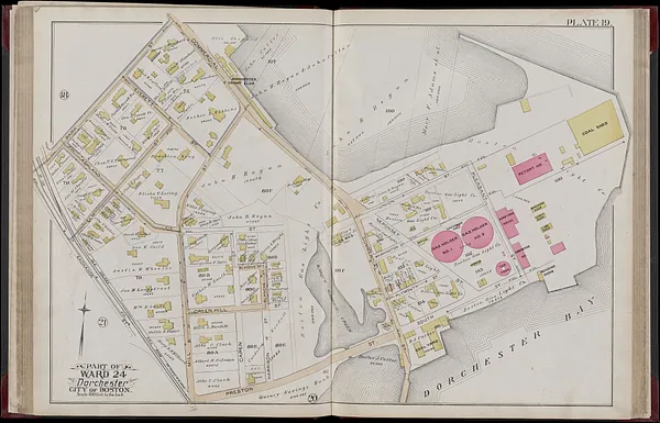 Atlas of the city of Boston, volume five, Dorchester Mass.