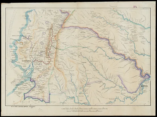 [Map of Ecuador]