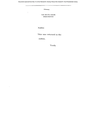 President Ford Committee Weekly Report #29, February 17, 1976