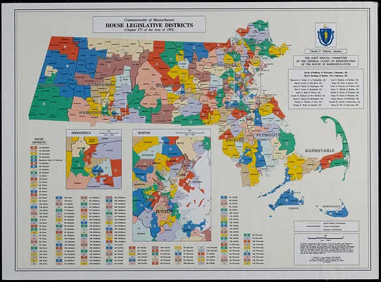 Commonwealth of Massachusetts House legislative districts