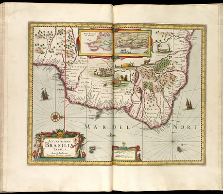 Accuratissima Brasiliae tabula