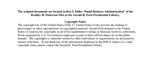 Small Business Administration