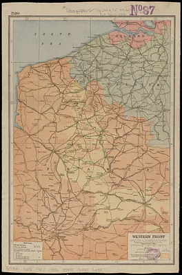 Western Front (British & German attacks)