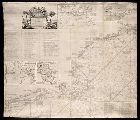 An actual survey of the sea coast from New York to the I. Cape Brition