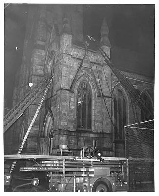 Holy Trinity Church, Shawmut Avenue, 10/19/1956