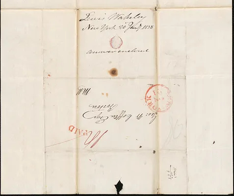 Lewis Wakeley to George Coffin, 20 January 1835