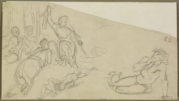 The Children of Niobe Killed by Diana