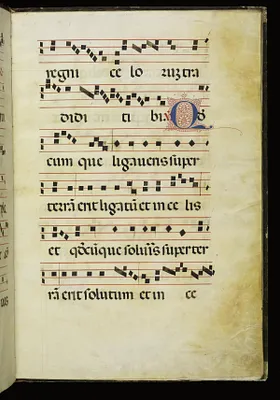 Leaf from Antiphonary
