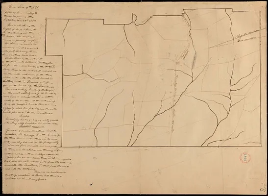 Plan of Peru, surveyor's name not given, dated January 4, 1831