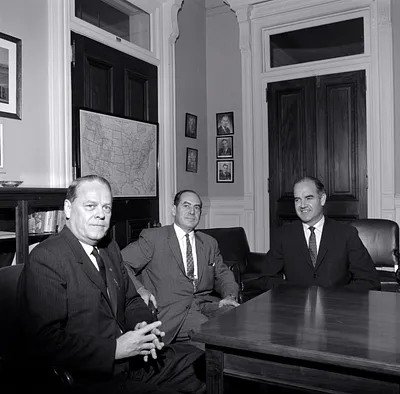 Director of Food for Peace George S. McGovern with Visitors