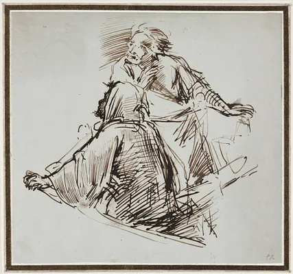 Two Male Figures