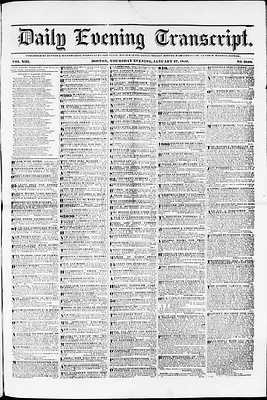 Daily Evening Transcript