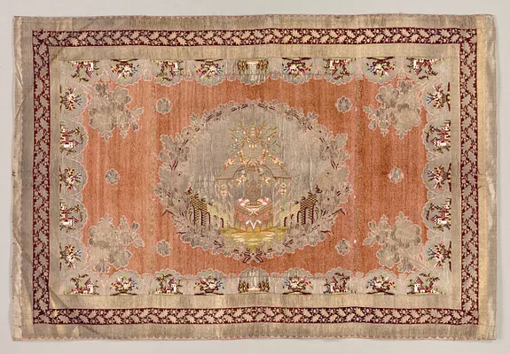 Embroidered Table Cover