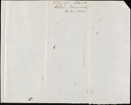 George Coffin to William Hammatt, 26 June 1841