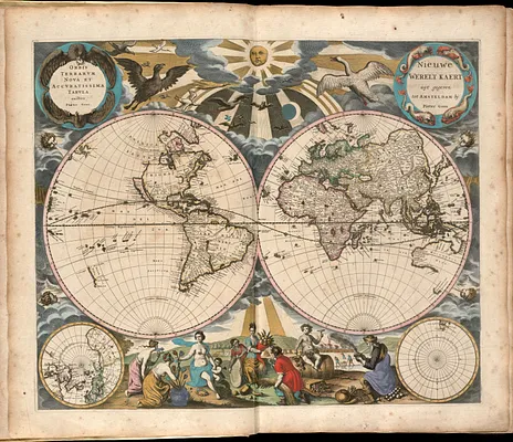 Orbis terrarum nova et accuratissima tabula