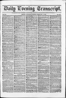 Daily Evening Transcript