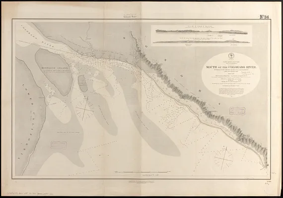 North America, west coast, Gulf of California, mouth of the Colorado River