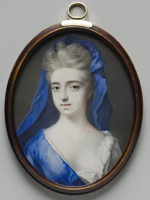 Portrait of a Woman in Blue