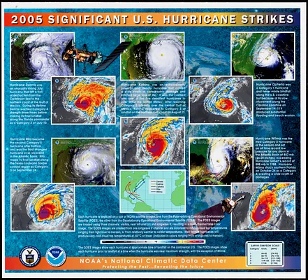 2005 significant U.S. hurricane strikes