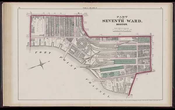 Atlas of the county of Suffolk, Massachusetts : vol. 1st including Boston proper : from actual surveys and official records