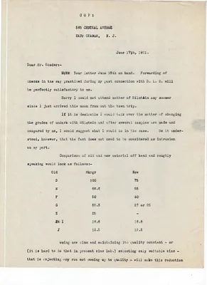 Letters Received to Mr. Roeder [A. Roeder], June 17, 1921