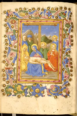 Leaf from Adimari Book of Hours