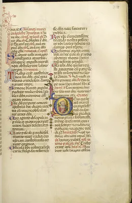 Leaf from Breviary