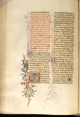 Leaf from Breviary