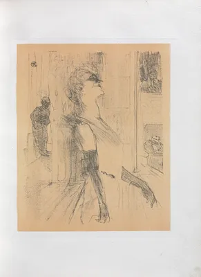 Yvette Guilbert-English Series:  Sur la scene