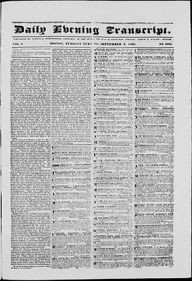 Daily Evening Transcript
