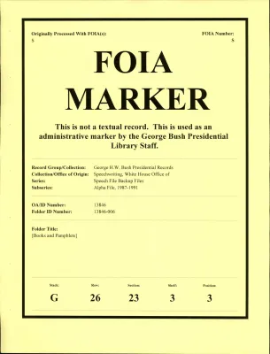 [Books and Pamphlets] [OA 8821]