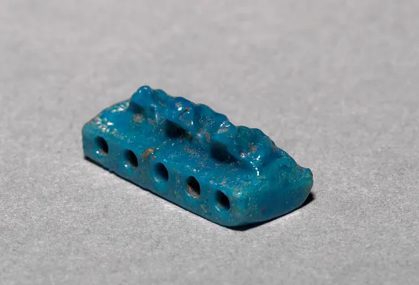 Three-Frog Bead Amulet