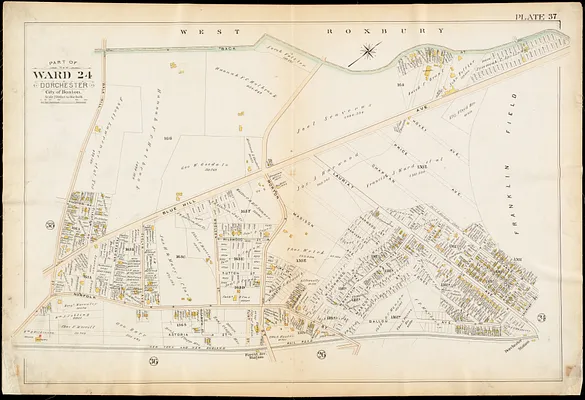 Atlas of the city of Boston : Dorchester, Mass.
