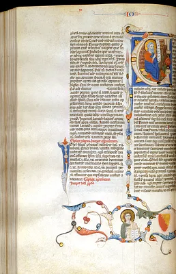 Leaf from Bentivoglio Bible