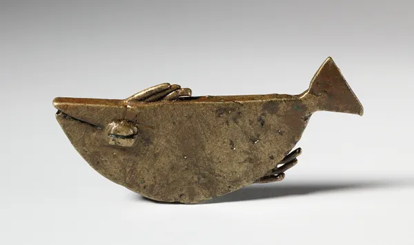 Gold Weight (abrammuo): Fish