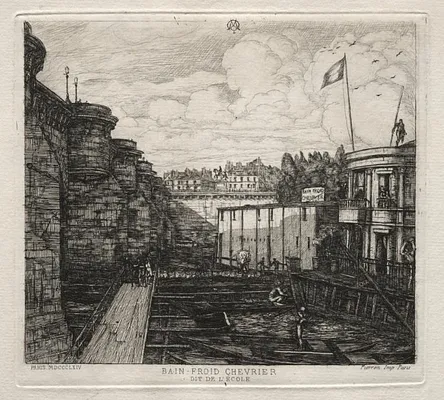 Chevrier's Cold Bath Establishment, Paris