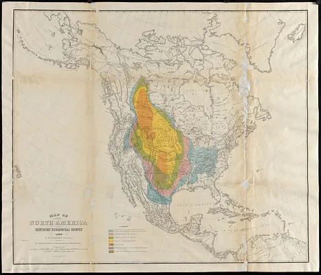 Map of North America