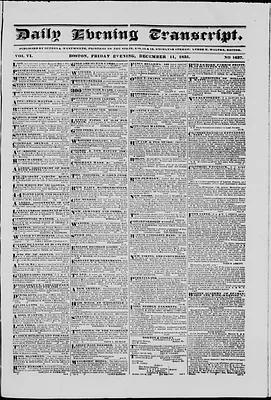 Daily Evening Transcript