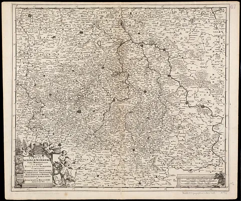 Circuli Saxoniae superioris pars meridionalis in qua sunt ducatus Saxoniae, comitatus Mansfeldiae, et Voitlandiae, landgraviat Thuringiae, marchionatus Misniae, principatus Anhaltinus, et episcopatus Hallensis