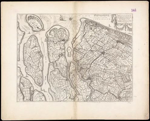 Delflandia, Schielandia, et insulae trans Mosam illis objacentes ut sunt Voorna, Overflackea, Goerea, Yselmonda, etc