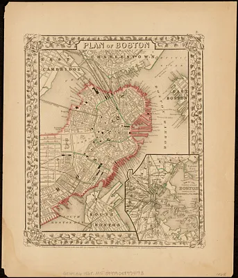 Plan of Boston