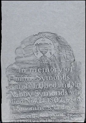 In memory of Elminia Symonds