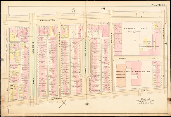 Atlas of the city of Boston : city proper