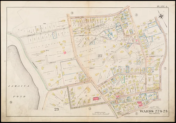 Atlas of the city of Boston, West Roxbury