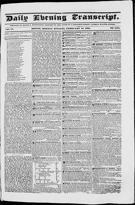 Daily Evening Transcript