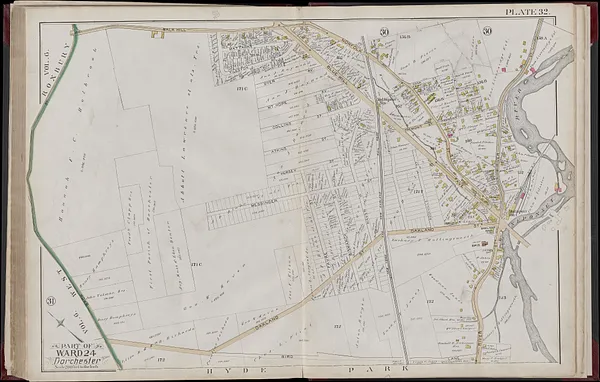 Atlas of the city of Boston, volume five, Dorchester Mass.