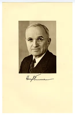 Portrait of President Harry S. Truman